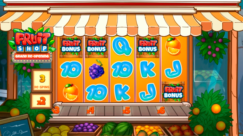 Бонусы Fruit Shop Grand Re-Opening Бонусы Fruit Shop Grand Re-Opening: изменения в механике