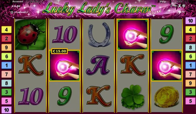 Lucky Lady’s Charm deluxe от Novomatic