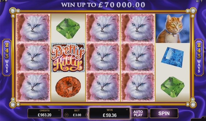 Слот Microgaming Pretty Kitty