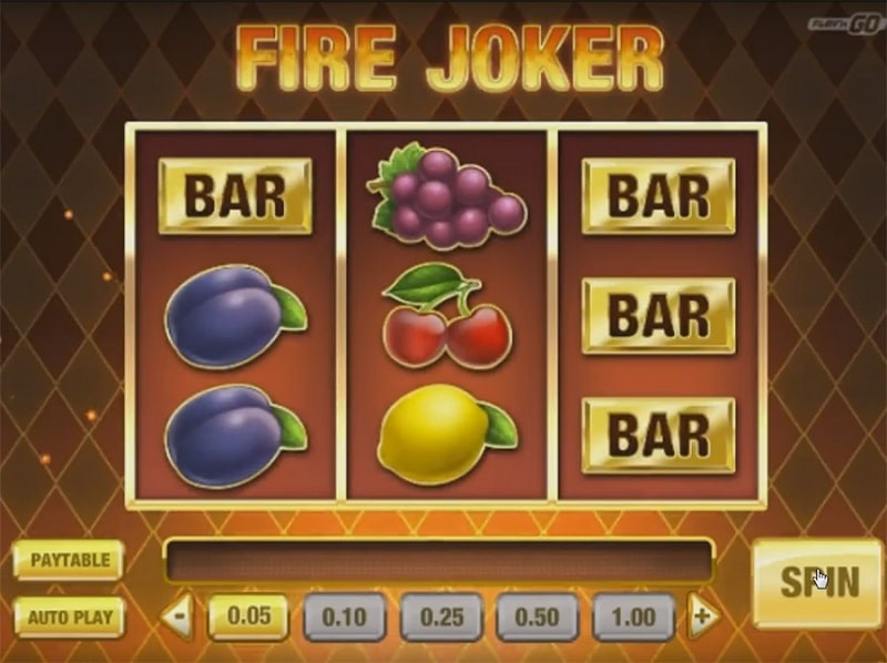 Онлайн-слот Play'n GO Fire Joker, скриншот 2