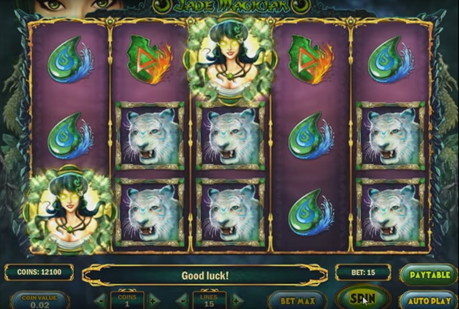 Play'n GO: Jade Magician, скриншот 1