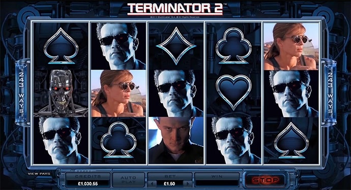 Terminator 2 от Microgaming