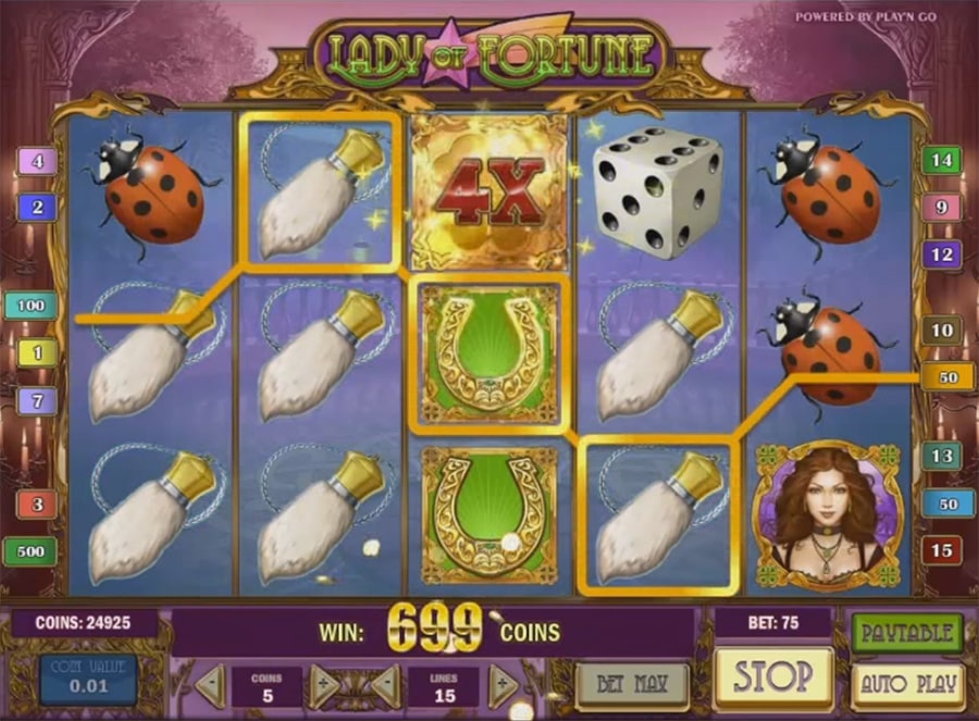 Игра Lady of Fortune