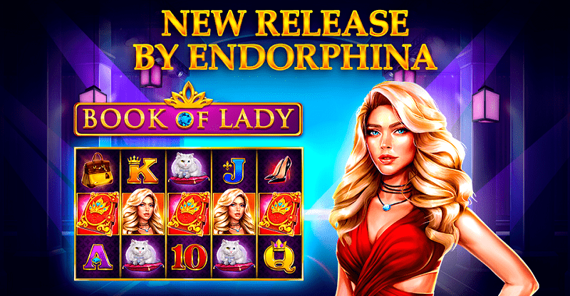 Новый игровой автомат Book of Lady от Endorphina