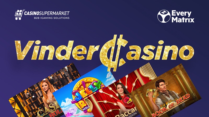 Vinder Casino — новый продукт от EveryMatrix для игрового рынка Дании