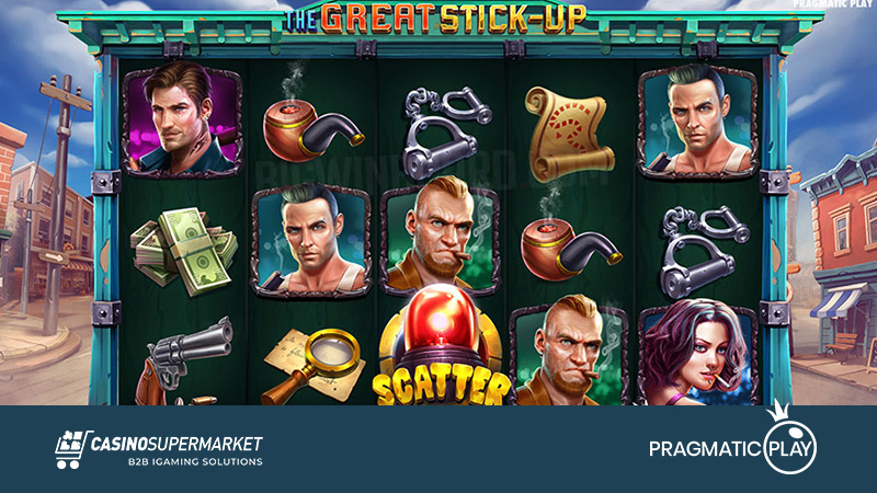 The Great Stick-Up — новый слот от провайдера Pragmatic Play