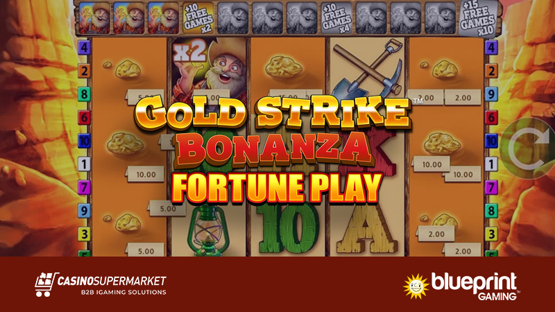 Gold Strike Bonanza от Blueprint Gaming: новая версия с механикой Fortune Play
