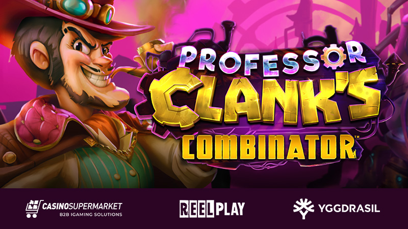 Professor Clank’s Combinator от Yggdrasil и ReelPlay