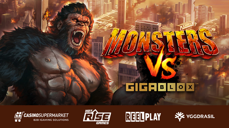 Monsters VS Gigablox от Yggdrasil и ReelPlay