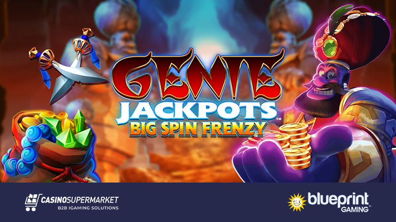 Genie Jackpots Big Spin Frenzy от Blueprint
