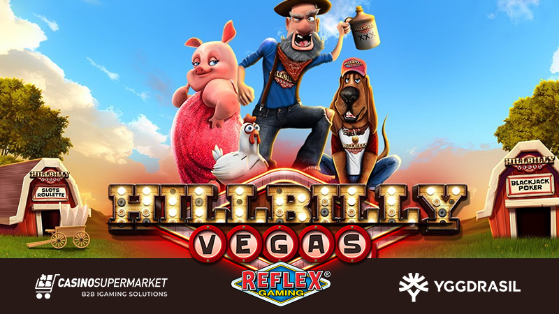 Hillibilly Vegas от Yggdrasi и Reflex Gaming