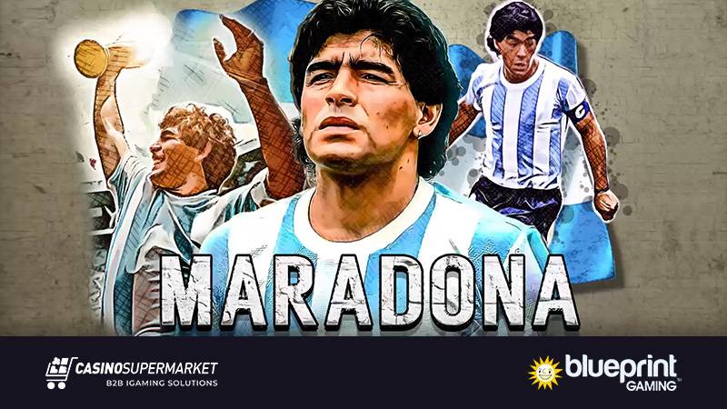 Blueprint Gaming представляет слот D10S Maradona