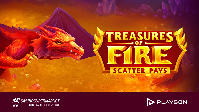 Treasures of Fire: Scatter Pays от Playson