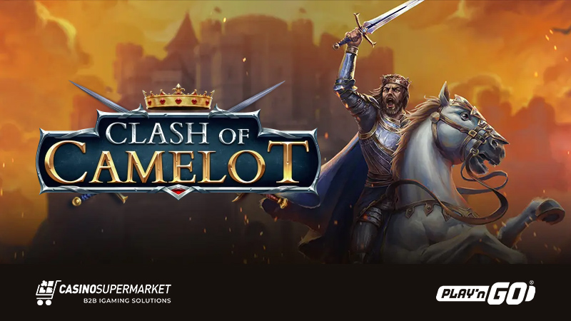 Play'n GO запускает новый приключенческий слот Clash of Camelot