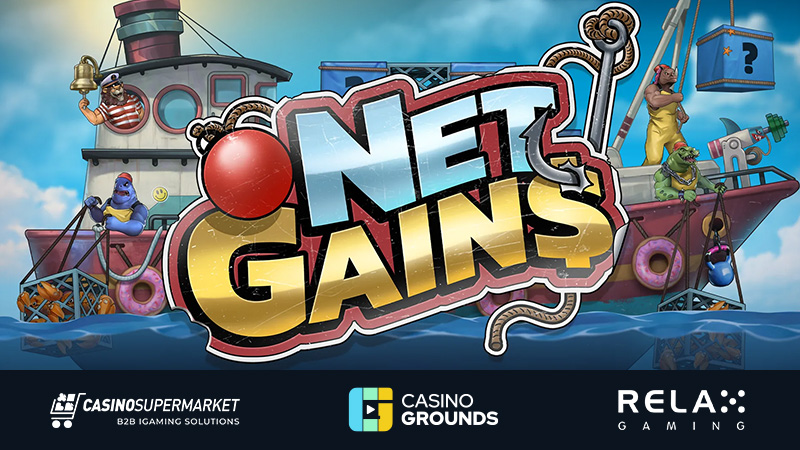 Net Gains от Relax Gaming и CasinoGrounds