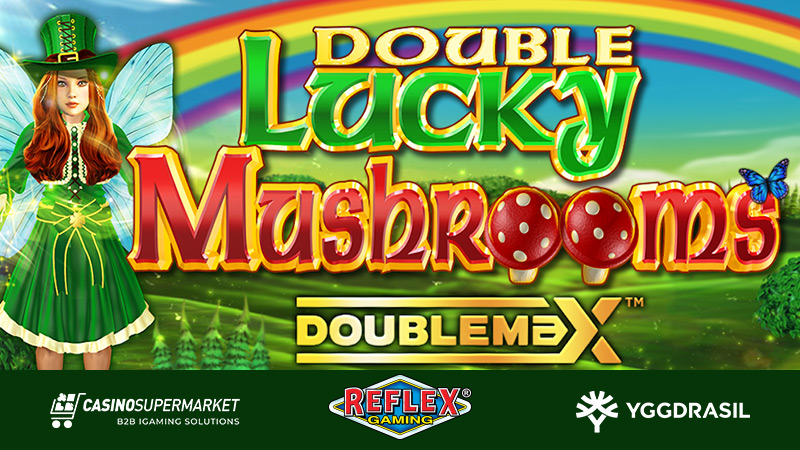Double Lucky Mushrooms DoubleMax от Yggdrasil и Reflex Gaming