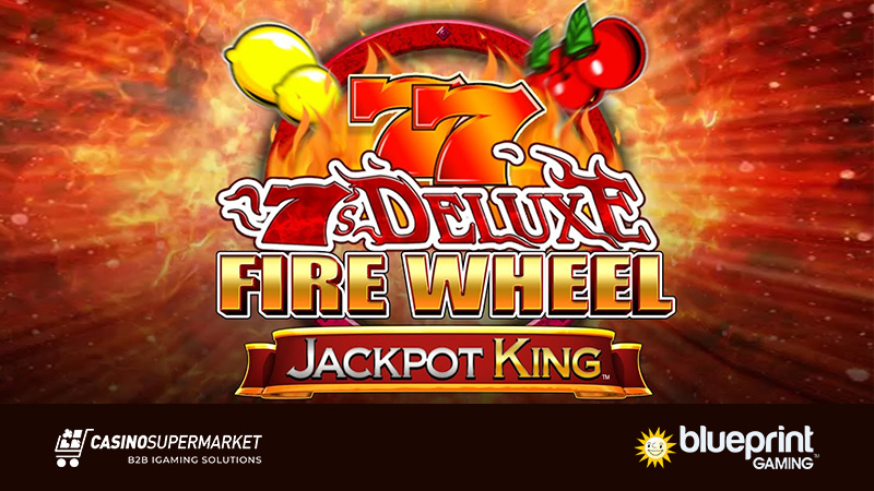 7's Deluxe Fire Wheel Jackpot King от Blueprint Gaming