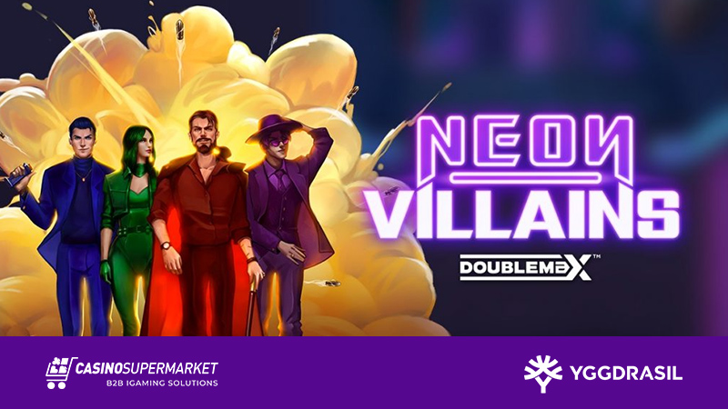 Neon Villains DoubleMax от Yggdrasil