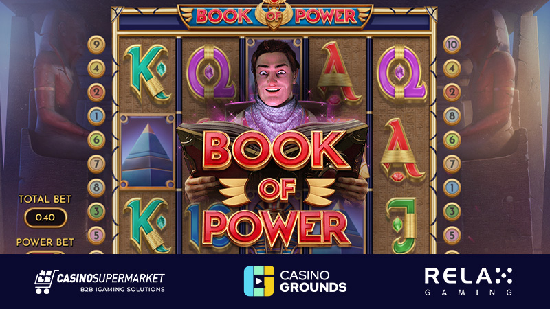 Book of Power от Relax Gaming и CasinoGrounds