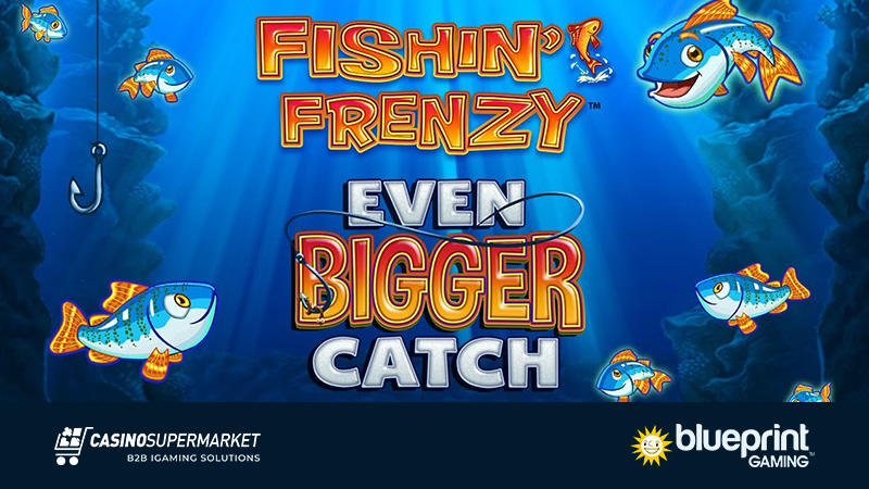 Игровой провайдер Blueprint презентует слот Fishin Frenzy Even Bigger Catch