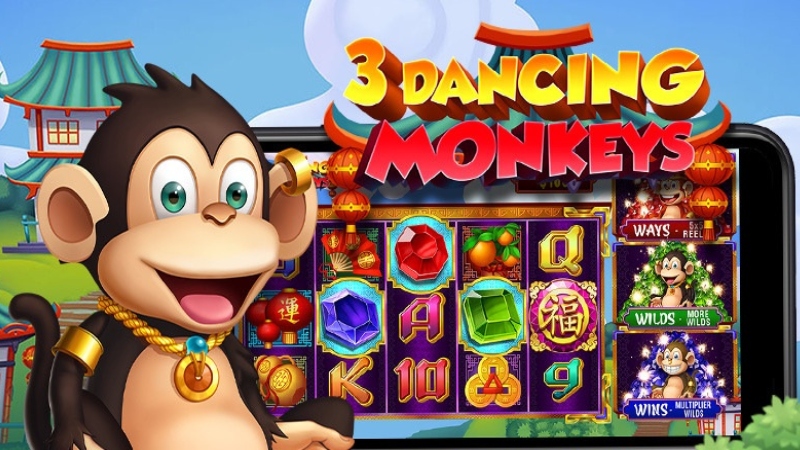 3 Dancing Monkeys от Pragmatic Play