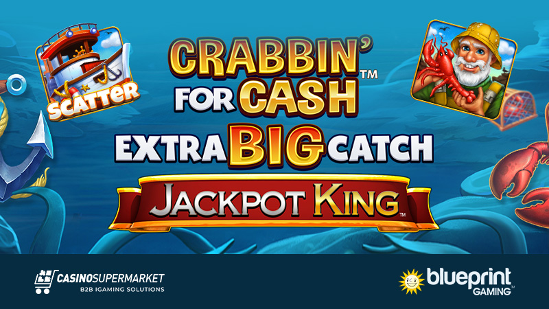 Crabbin' for Cash Extra Big Catch Jackpot King от Blueprint Gaming