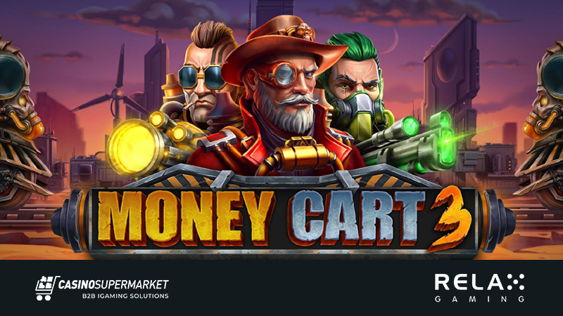 Компания Relax Gaming выпустила слот Money Cart 3