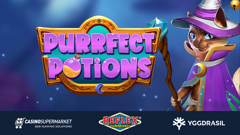 Purrfect Potions от Reflex Gaming и Yggdrasil