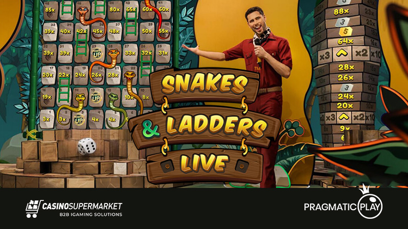 Snakes & Ladders Live от Pragmatic Play