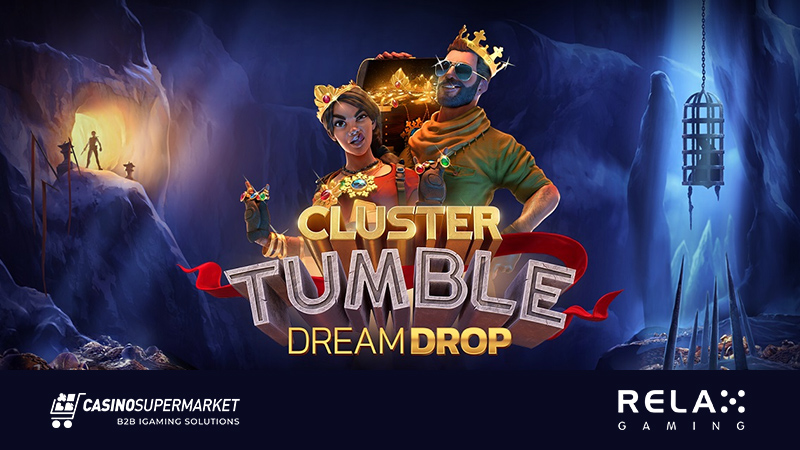 Relax Gaming представляет игровой автомат Cluster Tumble Dream Drop