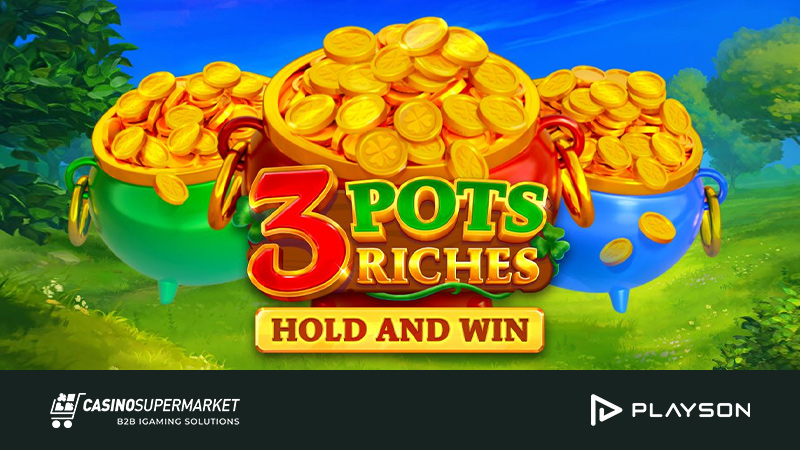 3 Pots Riches: Hold and Win от Playson