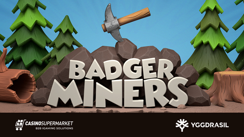 Yggdrasil презентует приключенческий игровой автомат Badger Miners