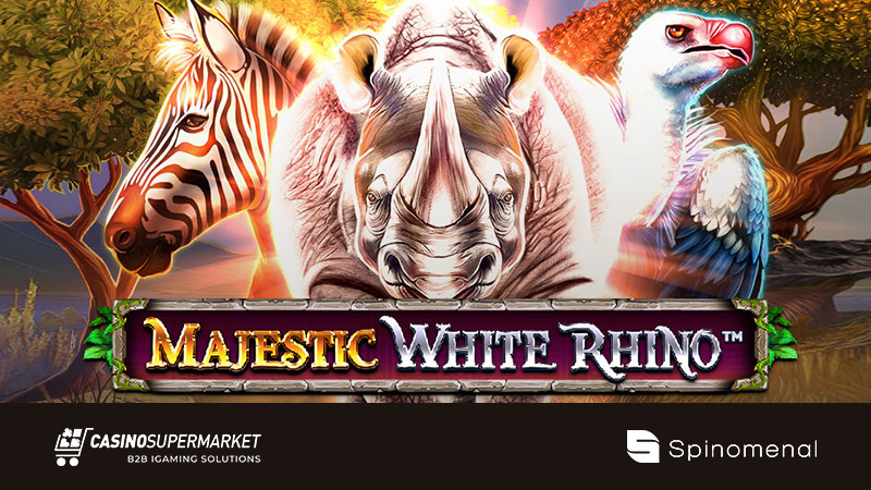 Majestic White Rhino от Spinomenal