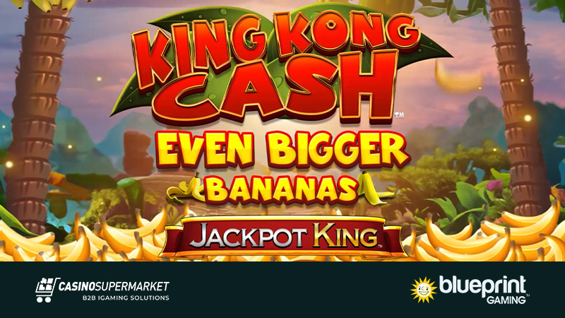 King Kong Cash Even Bigger Bananas Jackpot King от Blueprint Gaming