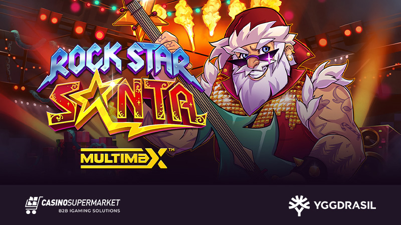 Rock Star Santa MultiMax от Yggdrasil