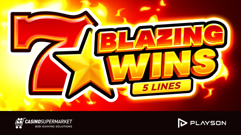 Blazing Wins: 5 Lines от Playson