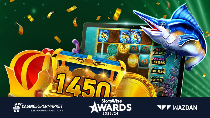 Mighty Fish: Blue Marlin от Wazdan: награждение на SlotsWise Gaming Awards