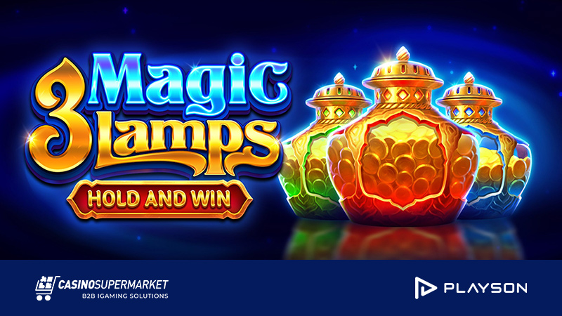 3 Magic Lamps: Hold and Win от Playson