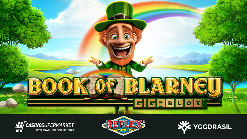 Book of Blarney GigaBlox от Yggdrasil и Reflex Gaming