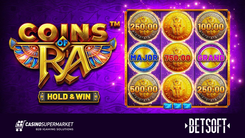 Coins of Ra — Hold and Win от Betsoft Gaming