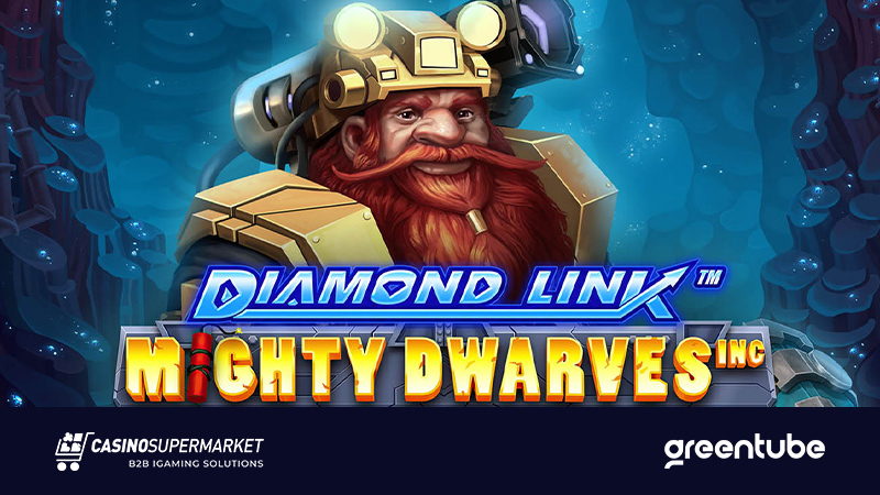 Diamond Link: Mighty Dwarves Inc. от Greentube