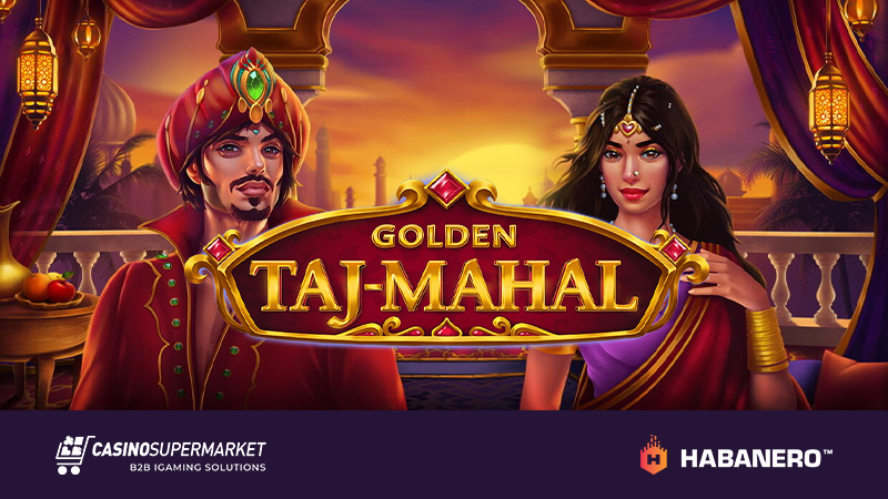 Golden Taj Mahal от Habanero