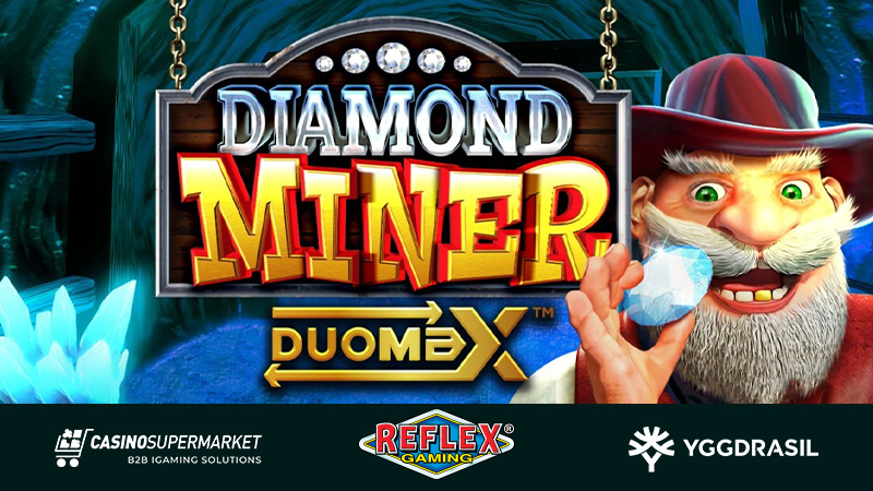 Diamond Miner DuoMax от Reflex Gaming и Yggdrasil