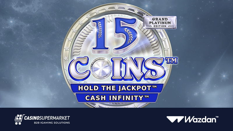 Wazdan представляет слот 15 Coins: Grand Platinum Edition