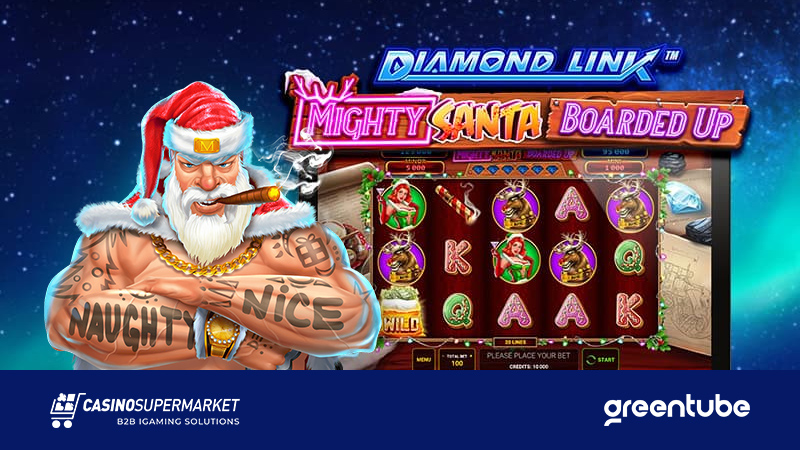 Diamond Link — Mighty Santa: Boarded Up от Greentube