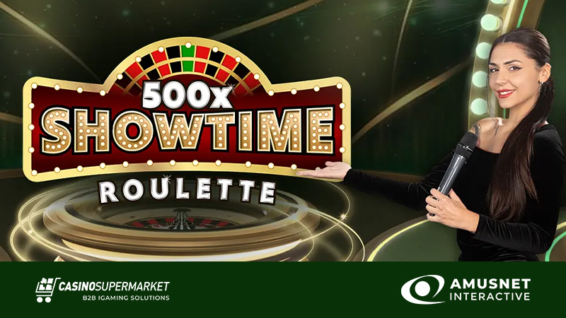 Amusnet презентует Showtime Roulette 500x