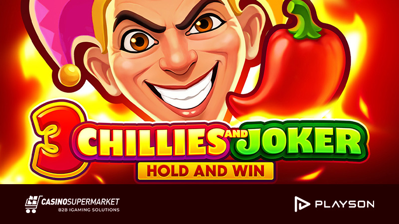 3 Chillies and Joker: Hold and Win от Playson