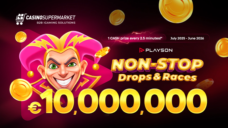Non-Stop Drops & Races 10KK от Playson