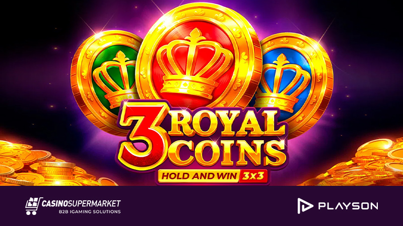 3 Royal Coins: Hold and Win от Playson