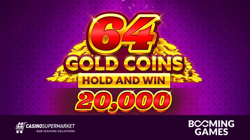 64 Gold Coins: Hold and Win 20 000 от Booming Games